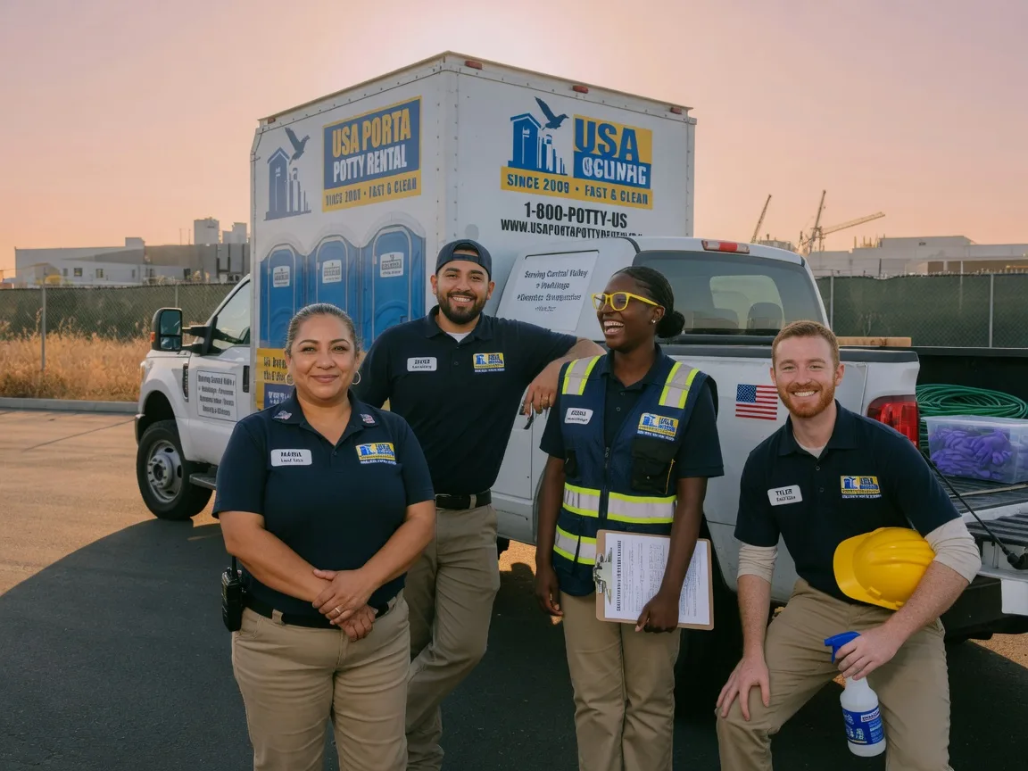 Porta Potty Rental company in Orosi, CA